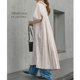 ワンピース レディース シャツワンピース 長袖 ロング プリーツ ロングワンピ | HUG.U | 詳細画像17 