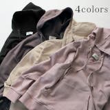 パーカー トップス レディース キーネック トレーナー スウェット スエット | HUG.U | 詳細画像10 