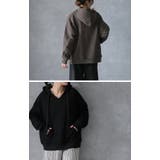 パーカー トップス レディース キーネック トレーナー スウェット スエット | HUG.U | 詳細画像20 