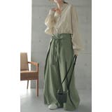 パンツ レディース ボトムス ワイドパンツ ワイド ロング フレアパンツ フレ | HUG.U | 詳細画像14 