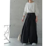 パンツ レディース ボトムス ワイドパンツ ワイド ロング フレアパンツ フレ | HUG.U | 詳細画像8 