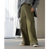 パンツ レディース ワイドパンツ チノパン ベイカーパンツ カーゴパンツ ワー | HUG.U | 詳細画像12 