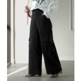 パンツ レディース ワイドパンツ チノパン ベイカーパンツ カーゴパンツ ワー | HUG.U | 詳細画像5 