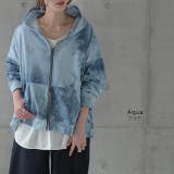 パーカー レディース フーディー ジップアップ 羽織 アウター ライトアウター | HUG.U | 詳細画像13 