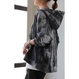 パーカー レディース フーディー ジップアップ 羽織 アウター ライトアウター | HUG.U | 詳細画像4 