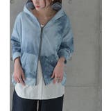 パーカー レディース フーディー ジップアップ 羽織 アウター ライトアウター | HUG.U | 詳細画像5 