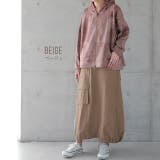 スカート レディース ロングスカート ベイカースカート ロング ベイカー 大き | HUG.U | 詳細画像8 