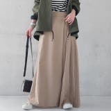 ベージュ | レディース ロングスカート ロング マキシ マキシスカート プリーツ プリーツ | HUG.U