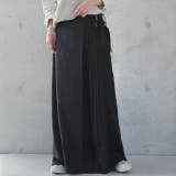 ブラック | レディース ロングスカート ロング マキシ マキシスカート プリーツ プリーツ | HUG.U