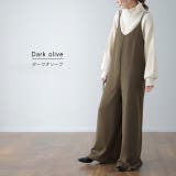 サロペット レディース 大きいサイズ サロペ オーバーオール パンツ オールイ | HUG.U | 詳細画像9 