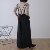 ブラック | サロペット レディース 大きいサイズ サロペ オーバーオール パンツ オールイ | HUG.U