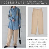 シャツ レディース サステナブル デニムシャツ デニム風 デニム トップス 刺 | HUG.U | 詳細画像24 