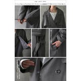トレンチコート レディース コート アウター ロング ロングコート 大きいサイ | HUG.U | 詳細画像22 