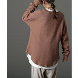トップス レディース ワッフル トレーナー サーマル カットソー Tシャツ シ | HUG.U | 詳細画像10