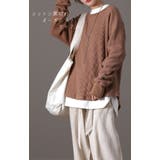 トップス レディース ワッフル トレーナー サーマル カットソー Tシャツ シ | HUG.U | 詳細画像9