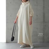 パーカーワンピース レディース ロングワンピース スウェット ロングパーカー | HUG.U | 詳細画像11 