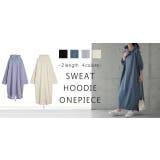 パーカーワンピース レディース ロングワンピース スウェット ロングパーカー | HUG.U | 詳細画像25 