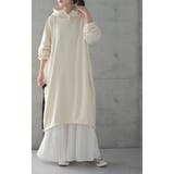 パーカーワンピース レディース ロングワンピース スウェット ロングパーカー | HUG.U | 詳細画像3 