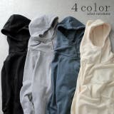 パーカーワンピース レディース ロングワンピース スウェット ロングパーカー | HUG.U | 詳細画像9 