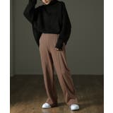 ストレートパンツ レディース パンツ ゆったり ボトムス リラックス イージー | HUG.U | 詳細画像20 