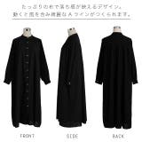ワンピース レディース シャツワンピース バンドカラー ロングワンピース | HUG.U | 詳細画像21 