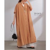 ワンピース レディース シャツワンピース バンドカラー ロングワンピース | HUG.U | 詳細画像12