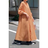 ワンピース レディース シャツワンピース バンドカラー ロングワンピース | HUG.U | 詳細画像19