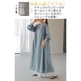 ワンピース レディース シャツワンピース バンドカラー ロングワンピース | HUG.U | 詳細画像2