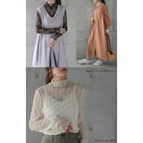 トップス レディース レース レイヤード 重ね着 インナー シアー 透け ブラ | HUG.U | 詳細画像5