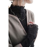 トップス レディース レース レイヤード 重ね着 インナー シアー 透け ブラ | HUG.U | 詳細画像7