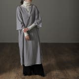 ペールグレー | ワンピース レディース 長袖 ワンピ ロング ドルマン ロングワンピース パイ | HUG.U