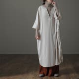 ホワイトオーツ | ワンピース レディース 長袖 ワンピ ロング ドルマン ロングワンピース パイ | HUG.U