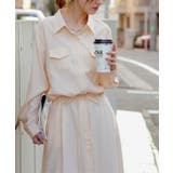 ワンピース レディース 長袖 ロングワンピース シャツワンピース マキシワンピ | HUG.U | 詳細画像30 