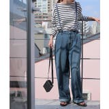 デニムパンツ サロペット レディース デニム サスペンダー パンツ 2way | HUG.U | 詳細画像14 