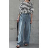 デニムパンツ サロペット レディース デニム サスペンダー パンツ 2way | HUG.U | 詳細画像2 