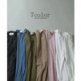 ワンピース レディース ロングワンピース 半袖 Tシャツワンピ 黒 白 | HUG.U | 詳細画像9 
