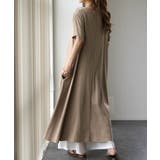 トープ | ワンピース レディース ロングワンピース 半袖 Tシャツワンピ 黒 白 | HUG.U