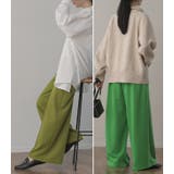 「楽すぎてズルい」ゆるワイドパンツ パンツ レディース | HUG.U | 詳細画像24