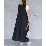 ワンピース ロング ロングワンピース ノースリーブ ジャンパースカート | HUG.U | 詳細画像14 