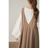 ワンピース ロング ロングワンピース ノースリーブ ジャンパースカート | HUG.U | 詳細画像18 