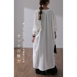ワンピース レディース ワンピ ロングワンピース シャツワンピース バンドカラ | HUG.U | 詳細画像17 