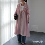 ワンピース レディース ワンピ ロングワンピース シャツワンピース バンドカラ | HUG.U | 詳細画像8 
