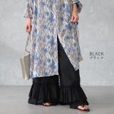 ペチパンツ ロング フリル コットン 綿 パンツ レディース 大きいサイズ レ | HUG.U | 詳細画像10 