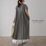 ワンピース レディース ロング シャツワンピース ロングワンピース 黒 半袖 | HUG.U | 詳細画像10