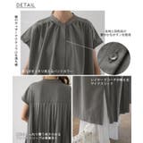 ワンピース レディース ロング シャツワンピース ロングワンピース 黒 半袖 | HUG.U | 詳細画像15