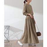 ワンピース ロング プリーツ レディース ロングワンピース 長袖 | HUG.U | 詳細画像25 