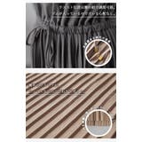 ワンピース ロング プリーツ レディース ロングワンピース 長袖 | HUG.U | 詳細画像8 