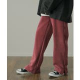 ダスティチェリー | パンツ レディース 裏起毛 リブ ズボン リブパンツ ボトムス ロング スリッ | HUG.U