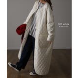 ロングコート キルティング レディース アウター 中綿 コート | HUG.U | 詳細画像10