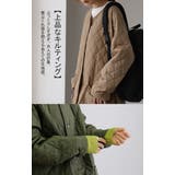 ロングコート キルティング レディース アウター 中綿 コート | HUG.U | 詳細画像16